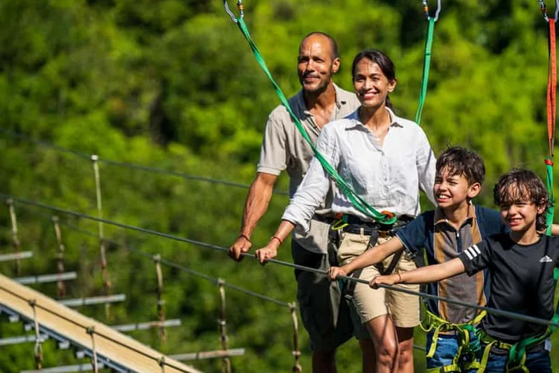 Nepalese bridge adventure Mauritius