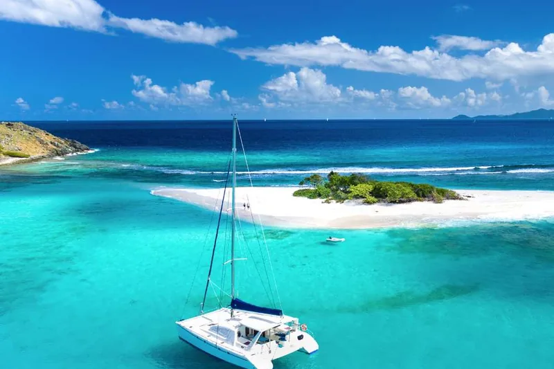Catamaran BBQ cruise Ile Aux Gabriel