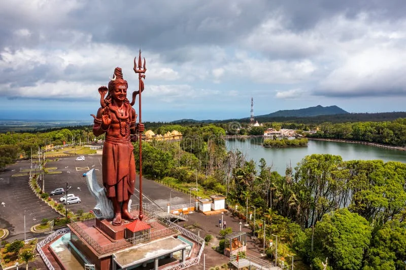 Grand Bassin Shiva Statue