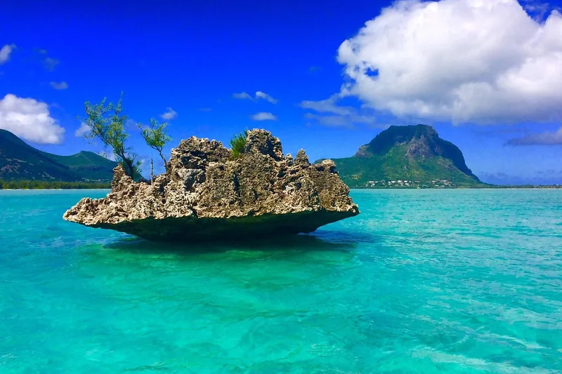 Crystal Rock Mauritius turquoise lagoon